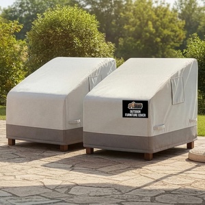 image:imageGORILLA GRIP Waterproof Large Outdoor Patio Sofa Cover 3 Seater 80 Inch Heavy Duty 600D Furniture Covers Sets for Winter Keep Cushions Dry Protects from Sun Snow Rain Windproof UV Coated2