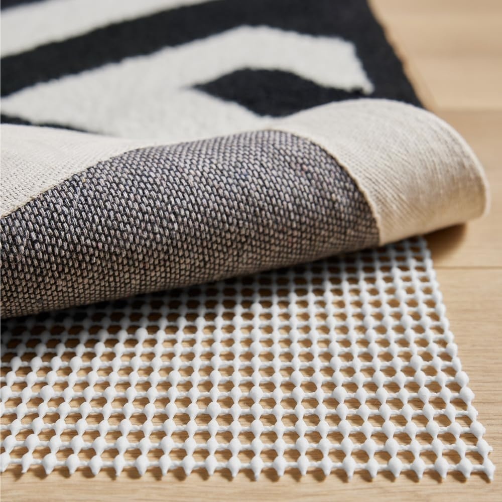 image:imageGORILLA GRIP Premium Dual Sided Thick Rug Gripper Pad for Hardwood Floors Breathable Slip Resistant Pad Grips Under Carpet Area Rugs for Hard Surface Floor Protection Easy Trim Mats 2x3 BeigeCream