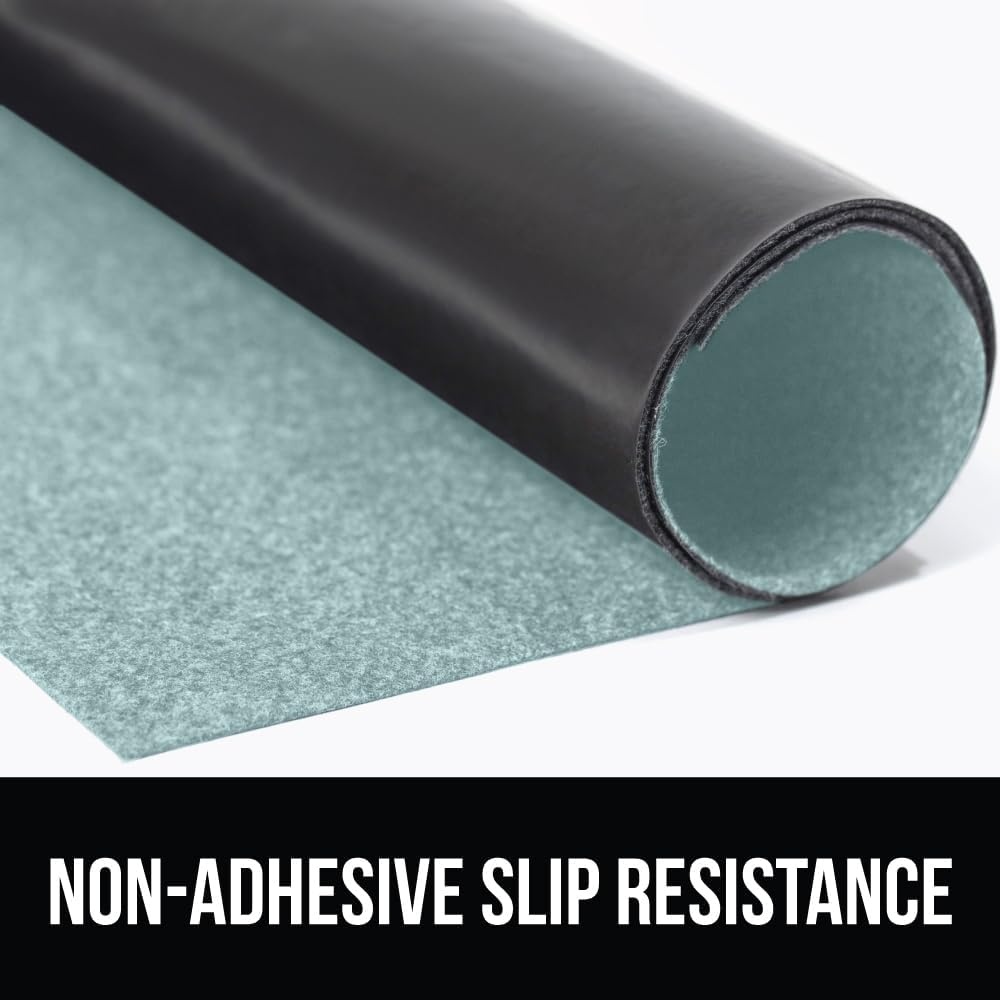 image:imageGORILLA GRIP LeakGuard NonAdhesive Under Sink Mat for Kitchen Cabinet Waterproof Quick Dry Shelf Liner Durable Absorbent Felt Mats for Bathroom Sinks Cabinets Dresser Easy to Trim 24x30 CharcoalSpa Blue