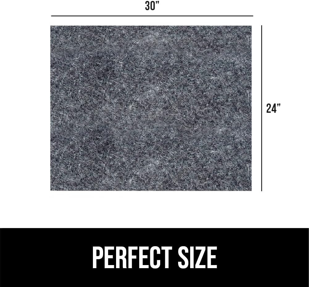 image:imageGORILLA GRIP LeakGuard NonAdhesive Under Sink Mat for Kitchen Cabinet Waterproof Quick Dry Shelf Liner Durable Absorbent Felt Mats for Bathroom Sinks Cabinets Dresser Easy to Trim 24x30 CharcoalCharcoal