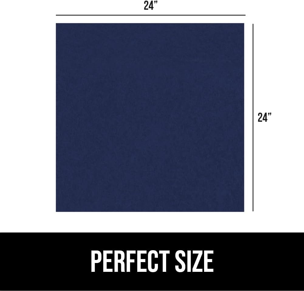 image:imageGORILLA GRIP LeakGuard NonAdhesive Under Sink Mat for Kitchen Cabinet Waterproof Quick Dry Shelf Liner Durable Absorbent Felt Mats for Bathroom Sinks Cabinets Dresser Easy to Trim 24x30 CharcoalNavy