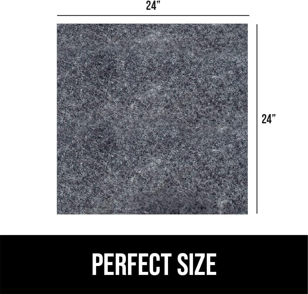 image:imageGORILLA GRIP LeakGuard NonAdhesive Under Sink Mat for Kitchen Cabinet Waterproof Quick Dry Shelf Liner Durable Absorbent Felt Mats for Bathroom Sinks Cabinets Dresser Easy to Trim 24x30 CharcoalCharcoal