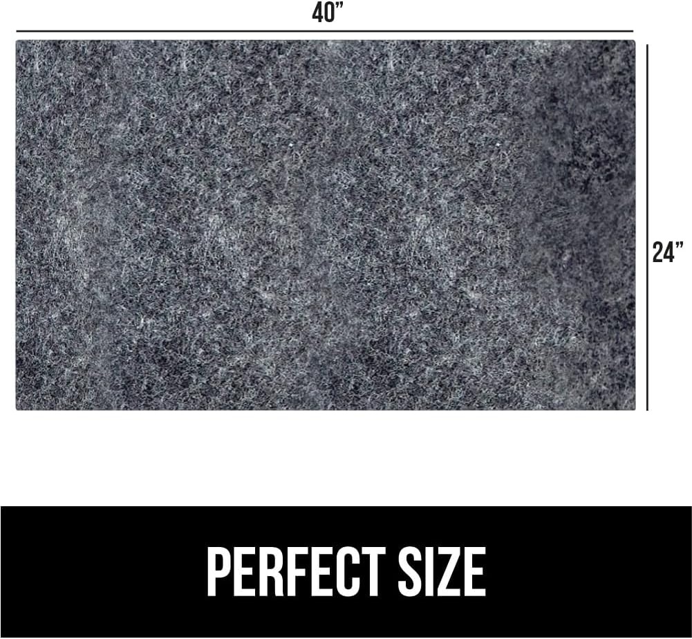 image:imageGORILLA GRIP LeakGuard NonAdhesive Under Sink Mat for Kitchen Cabinet Waterproof Quick Dry Shelf Liner Durable Absorbent Felt Mats for Bathroom Sinks Cabinets Dresser Easy to Trim 24x30 CharcoalCharcoal