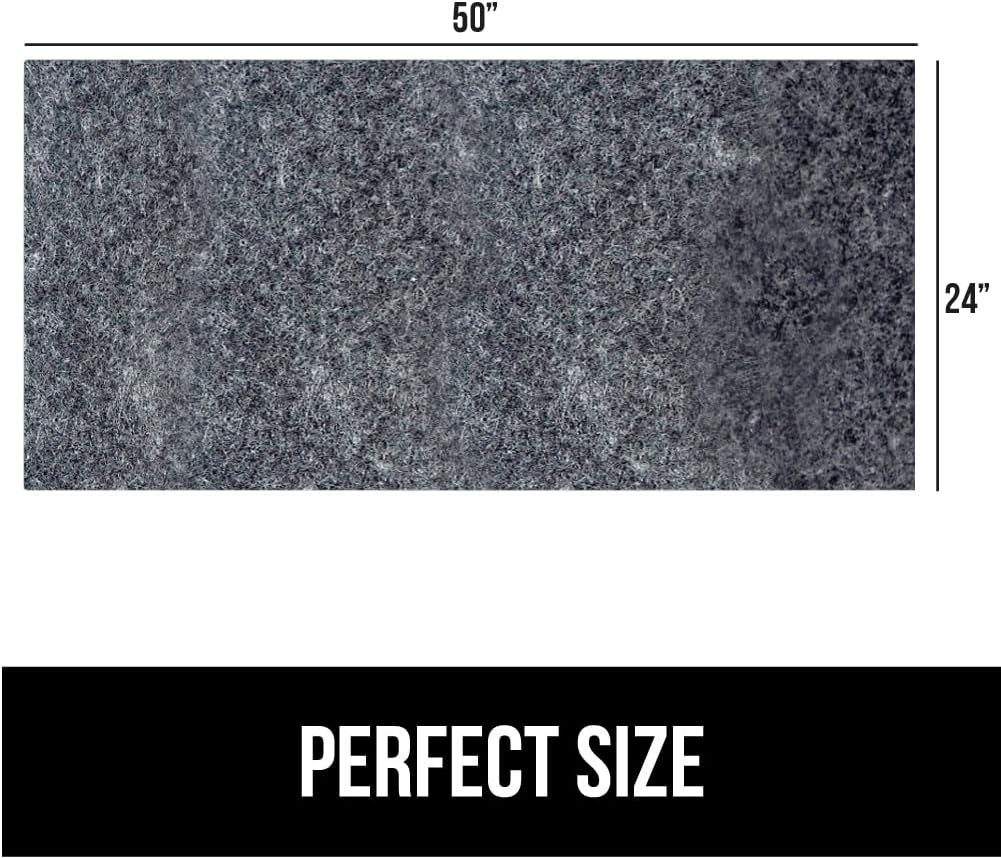 image:imageGORILLA GRIP LeakGuard NonAdhesive Under Sink Mat for Kitchen Cabinet Waterproof Quick Dry Shelf Liner Durable Absorbent Felt Mats for Bathroom Sinks Cabinets Dresser Easy to Trim 24x30 CharcoalCharcoal