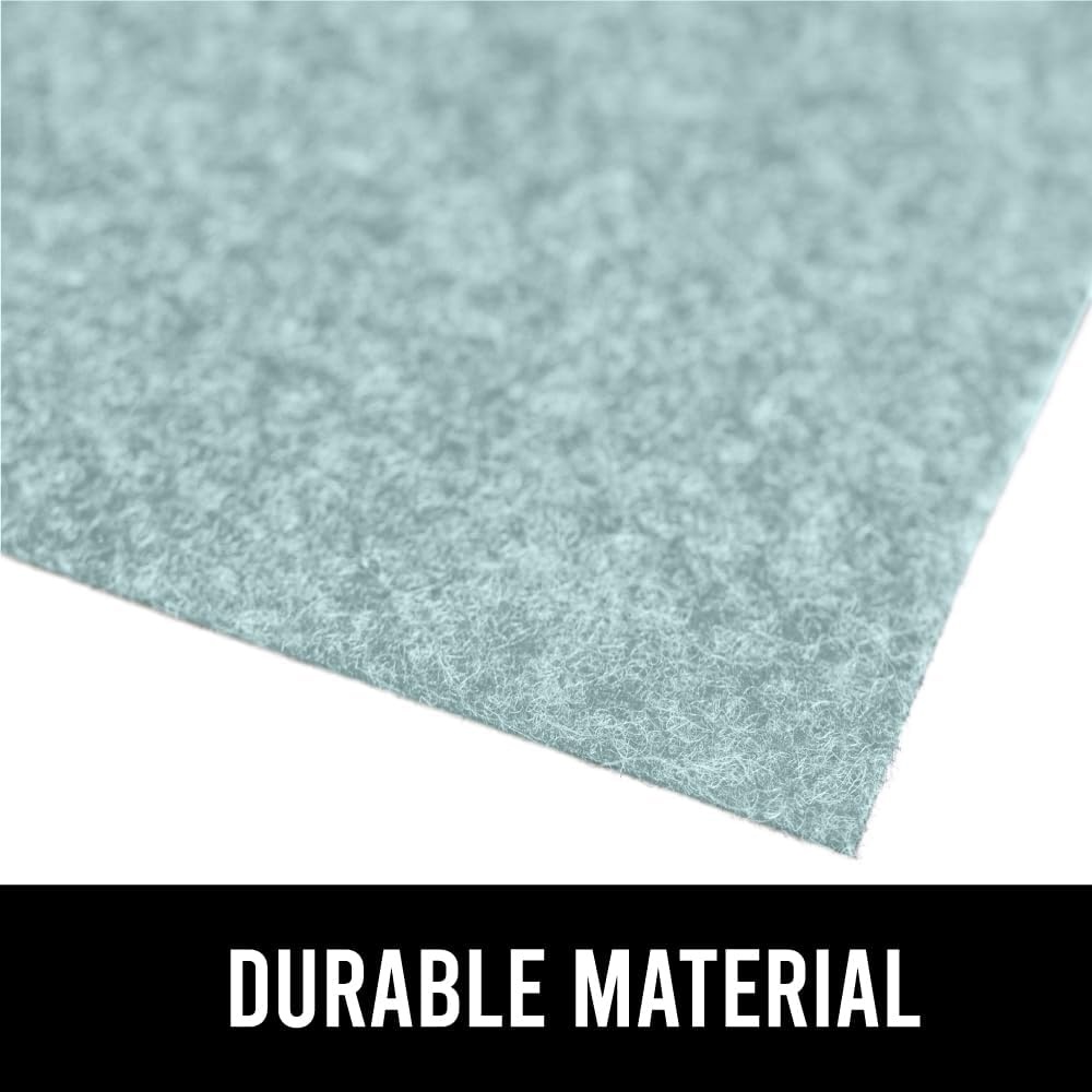 image:imageGORILLA GRIP LeakGuard NonAdhesive Under Sink Mat for Kitchen Cabinet Waterproof Quick Dry Shelf Liner Durable Absorbent Felt Mats for Bathroom Sinks Cabinets Dresser Easy to Trim 24x30 CharcoalSpa Blue
