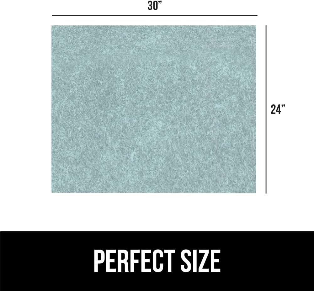 image:imageGORILLA GRIP LeakGuard NonAdhesive Under Sink Mat for Kitchen Cabinet Waterproof Quick Dry Shelf Liner Durable Absorbent Felt Mats for Bathroom Sinks Cabinets Dresser Easy to Trim 24x30 CharcoalSpa Blue