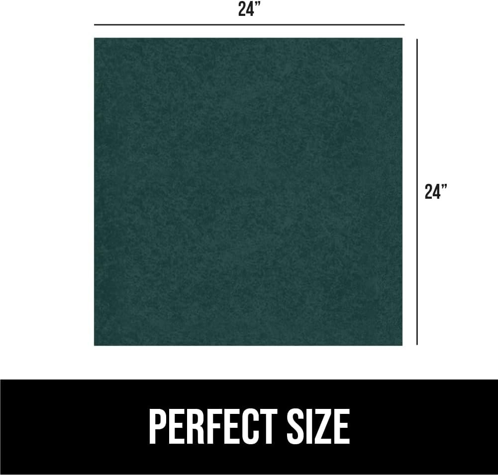 image:imageGORILLA GRIP LeakGuard NonAdhesive Under Sink Mat for Kitchen Cabinet Waterproof Quick Dry Shelf Liner Durable Absorbent Felt Mats for Bathroom Sinks Cabinets Dresser Easy to Trim 24x30 CharcoalHunter Green