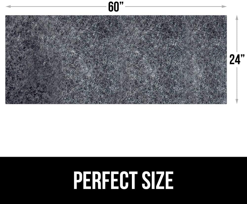 image:imageGORILLA GRIP LeakGuard NonAdhesive Under Sink Mat for Kitchen Cabinet Waterproof Quick Dry Shelf Liner Durable Absorbent Felt Mats for Bathroom Sinks Cabinets Dresser Easy to Trim 24x30 CharcoalCharcoal