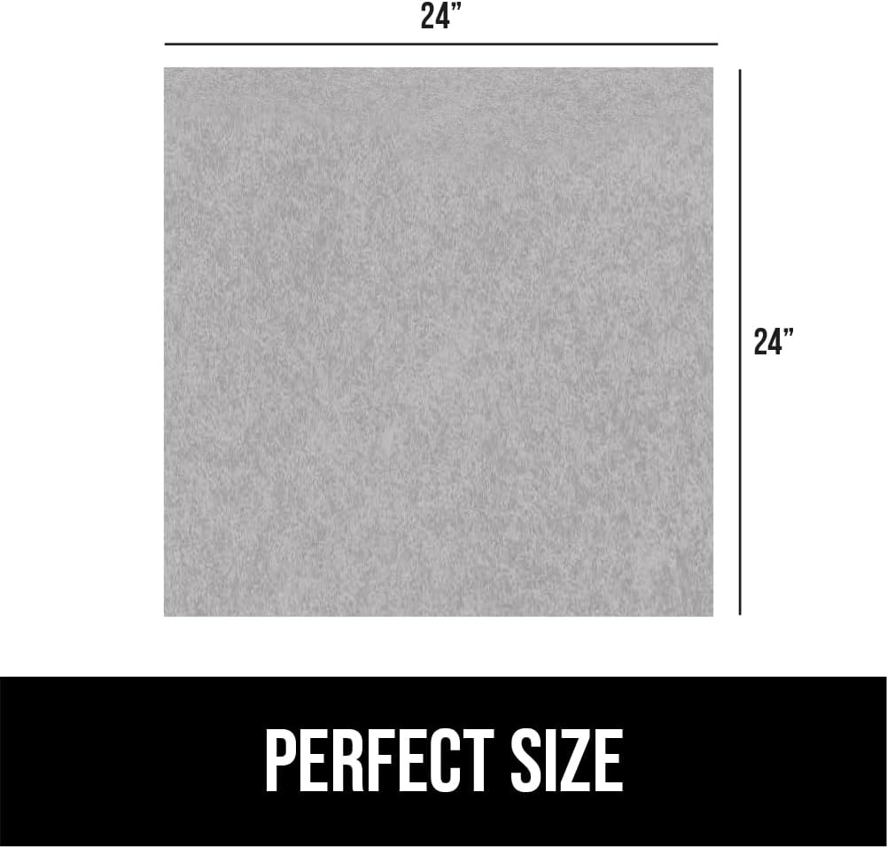 image:imageGORILLA GRIP LeakGuard NonAdhesive Under Sink Mat for Kitchen Cabinet Waterproof Quick Dry Shelf Liner Durable Absorbent Felt Mats for Bathroom Sinks Cabinets Dresser Easy to Trim 24x30 CharcoalLight Gray