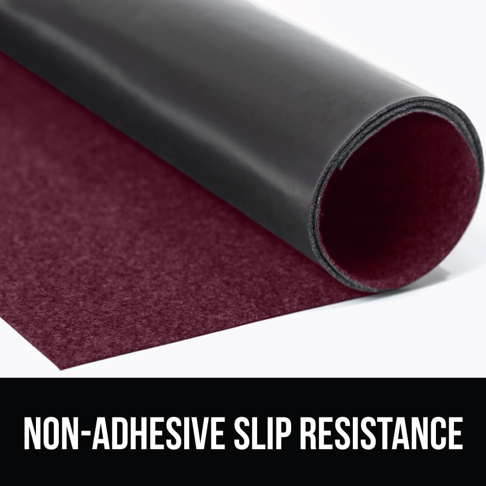 image:imageGORILLA GRIP LeakGuard NonAdhesive Under Sink Mat for Kitchen Cabinet Waterproof Quick Dry Shelf Liner Durable Absorbent Felt Mats for Bathroom Sinks Cabinets Dresser Easy to Trim 24x30 CharcoalWine