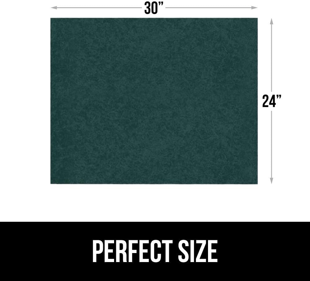 image:imageGORILLA GRIP LeakGuard NonAdhesive Under Sink Mat for Kitchen Cabinet Waterproof Quick Dry Shelf Liner Durable Absorbent Felt Mats for Bathroom Sinks Cabinets Dresser Easy to Trim 24x30 CharcoalHunter Green