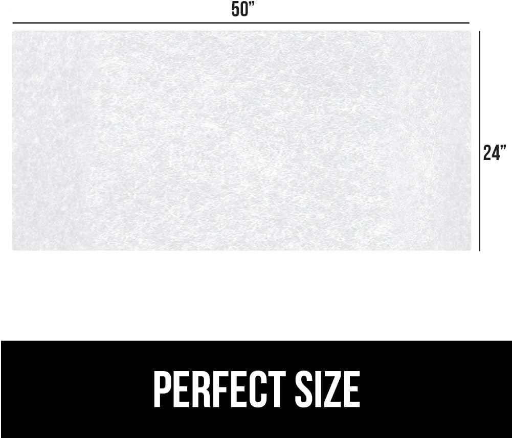 image:imageGORILLA GRIP LeakGuard NonAdhesive Under Sink Mat for Kitchen Cabinet Waterproof Quick Dry Shelf Liner Durable Absorbent Felt Mats for Bathroom Sinks Cabinets Dresser Easy to Trim 24x30 CharcoalWhite