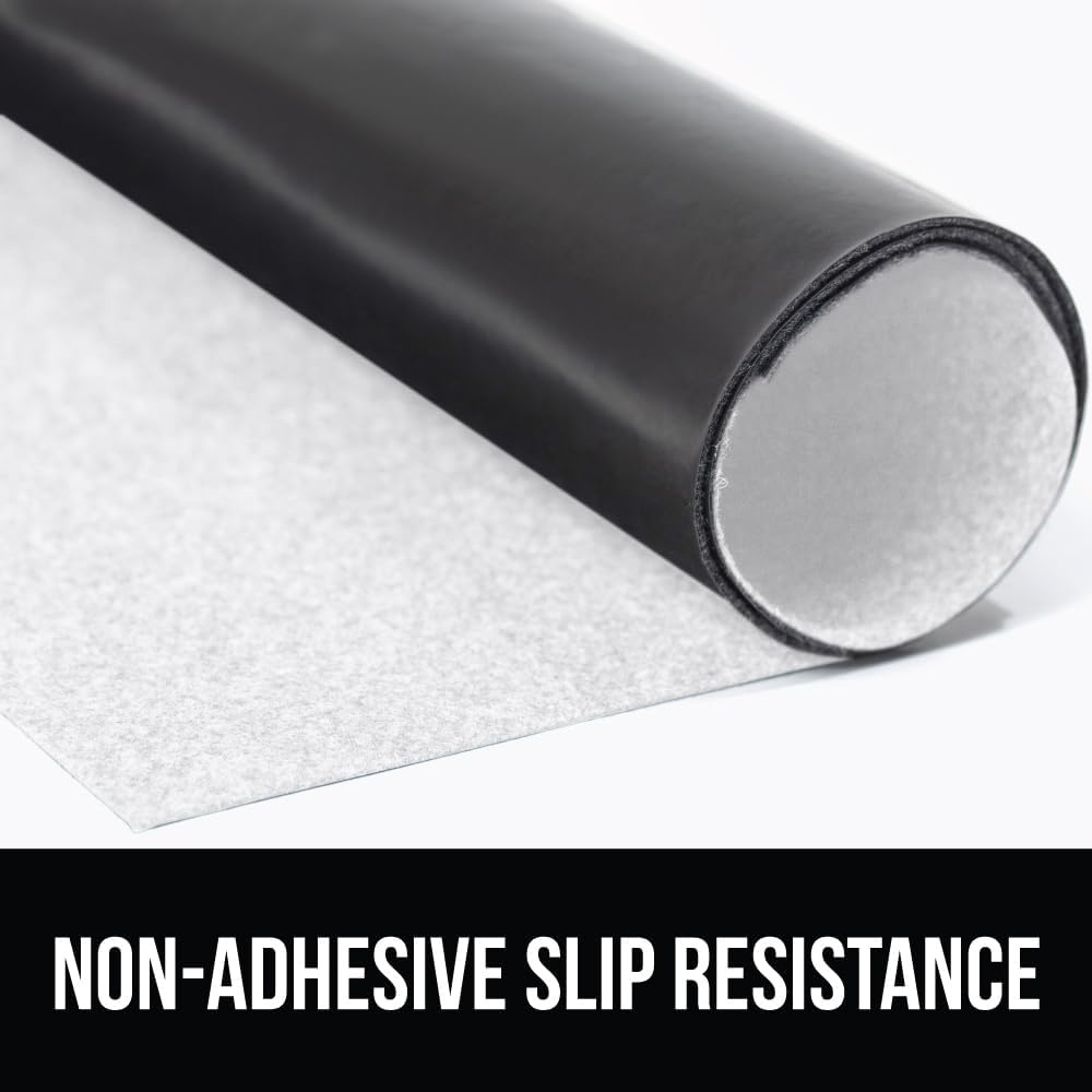 image:imageGORILLA GRIP LeakGuard NonAdhesive Under Sink Mat for Kitchen Cabinet Waterproof Quick Dry Shelf Liner Durable Absorbent Felt Mats for Bathroom Sinks Cabinets Dresser Easy to Trim 24x30 CharcoalWhite