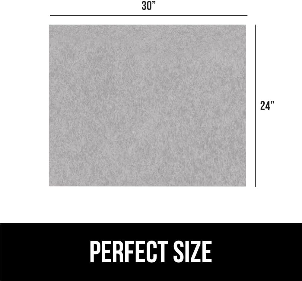 image:imageGORILLA GRIP LeakGuard NonAdhesive Under Sink Mat for Kitchen Cabinet Waterproof Quick Dry Shelf Liner Durable Absorbent Felt Mats for Bathroom Sinks Cabinets Dresser Easy to Trim 24x30 CharcoalLight Gray