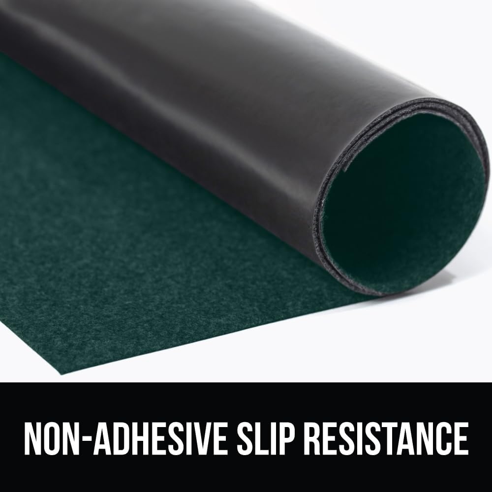 image:imageGORILLA GRIP LeakGuard NonAdhesive Under Sink Mat for Kitchen Cabinet Waterproof Quick Dry Shelf Liner Durable Absorbent Felt Mats for Bathroom Sinks Cabinets Dresser Easy to Trim 24x30 CharcoalHunter Green