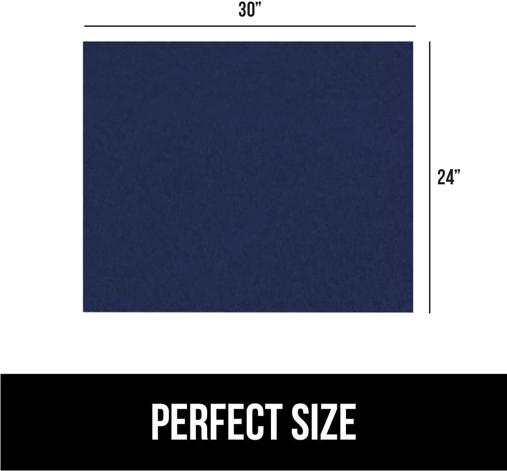 image:imageGORILLA GRIP LeakGuard NonAdhesive Under Sink Mat for Kitchen Cabinet Waterproof Quick Dry Shelf Liner Durable Absorbent Felt Mats for Bathroom Sinks Cabinets Dresser Easy to Trim 24x30 CharcoalNavy