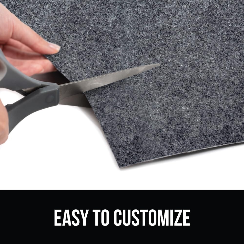 image:imageGORILLA GRIP LeakGuard NonAdhesive Under Sink Mat for Kitchen Cabinet Waterproof Quick Dry Shelf Liner Durable Absorbent Felt Mats for Bathroom Sinks Cabinets Dresser Easy to Trim 24x30 CharcoalCharcoal
