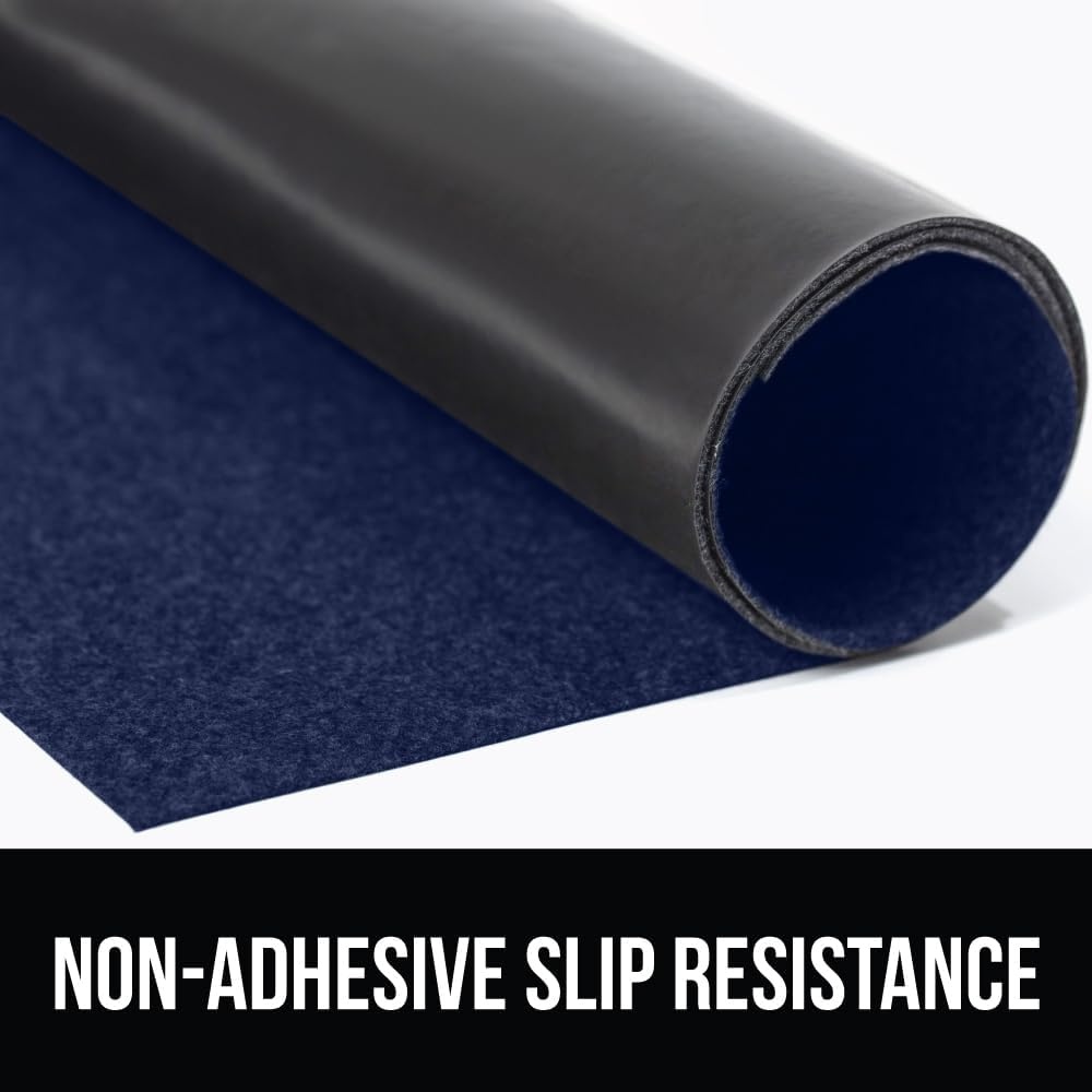 image:imageGORILLA GRIP LeakGuard NonAdhesive Under Sink Mat for Kitchen Cabinet Waterproof Quick Dry Shelf Liner Durable Absorbent Felt Mats for Bathroom Sinks Cabinets Dresser Easy to Trim 24x30 CharcoalNavy