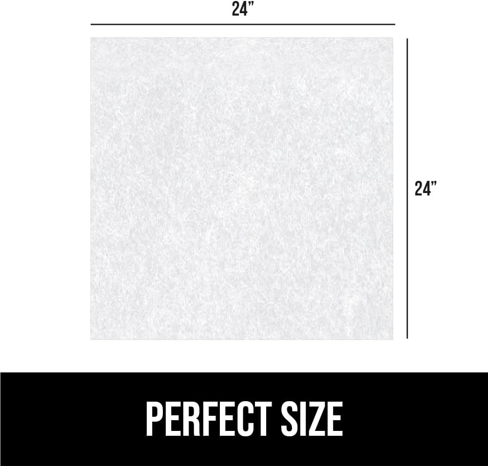 image:imageGORILLA GRIP LeakGuard NonAdhesive Under Sink Mat for Kitchen Cabinet Waterproof Quick Dry Shelf Liner Durable Absorbent Felt Mats for Bathroom Sinks Cabinets Dresser Easy to Trim 24x30 CharcoalWhite