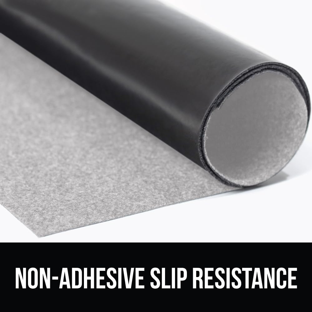image:imageGORILLA GRIP LeakGuard NonAdhesive Under Sink Mat for Kitchen Cabinet Waterproof Quick Dry Shelf Liner Durable Absorbent Felt Mats for Bathroom Sinks Cabinets Dresser Easy to Trim 24x30 CharcoalLight Gray