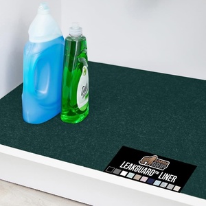 image:imageGORILLA GRIP LeakGuard NonAdhesive Under Sink Mat for Kitchen Cabinet Waterproof Quick Dry Shelf Liner Durable Absorbent Felt Mats for Bathroom Sinks Cabinets Dresser Easy to Trim 24x30 CharcoalHunter Green