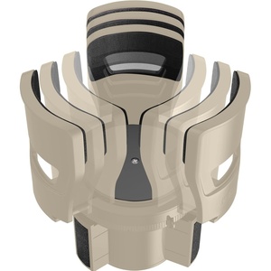 image:imageGORILLA GRIP Patent Pending Adjustable Car Cup Holder Expander Keeps Water Bottle Secure Expands to Fit 18 to 48 oz Large Bottles Yeti Owala Stanley with Handle Coffee Mug Insert for Cars BlackTan
