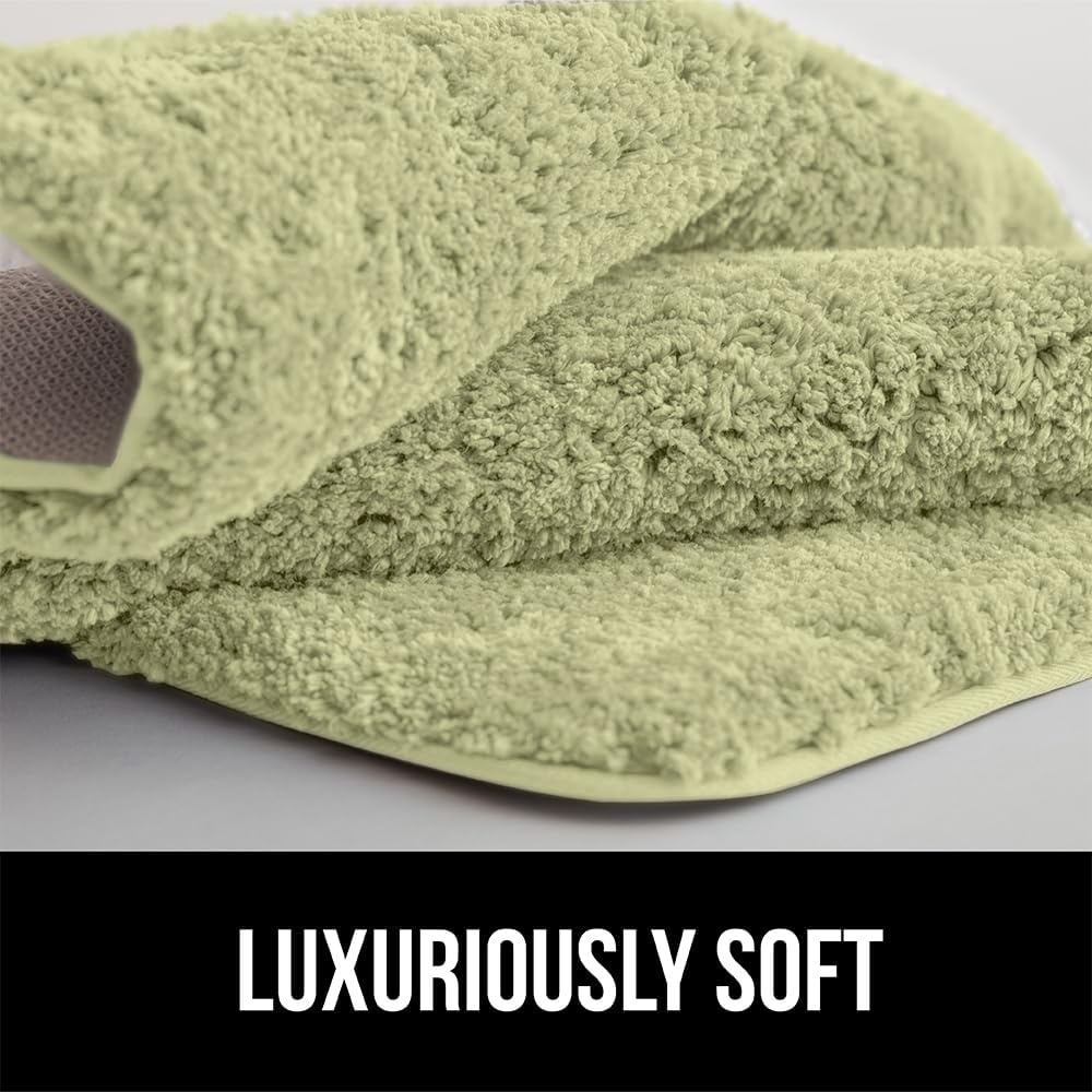image:imageGORILLA GRIP Bathroom Rugs Ultra Soft Absorbent Mat Thick Plush Bath Rug Machine Washable Microfiber Quick Dry Mats for Shower Bathtub and Floor Home Decor Accessories 24x17 IvorySage