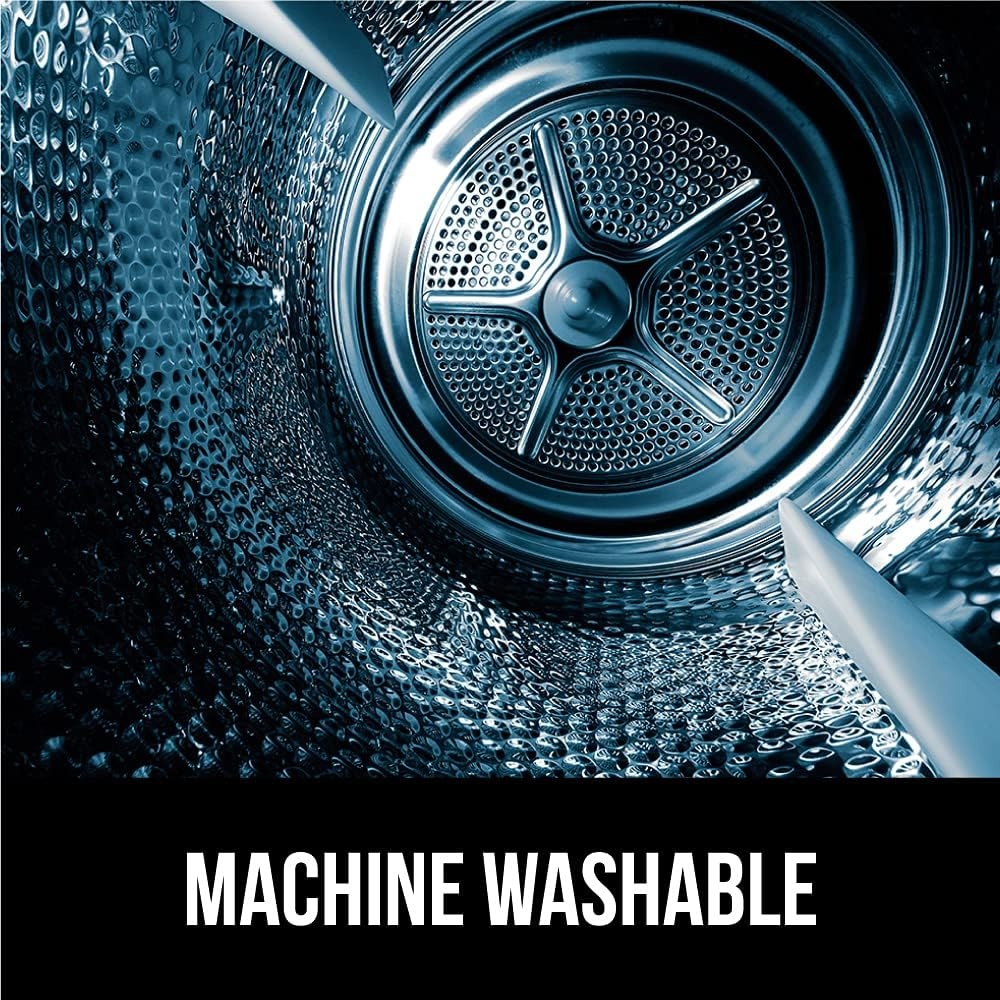 image:imageGORILLA GRIP Textured Shower Curtain Thick Weighted Fabric Wrinkle and Rust Resistant Hotel Quality Design Heavy Duty Curtains for Bathroom Showers Bath Tubs Machine Wash 72x72 WhiteSpa Blue