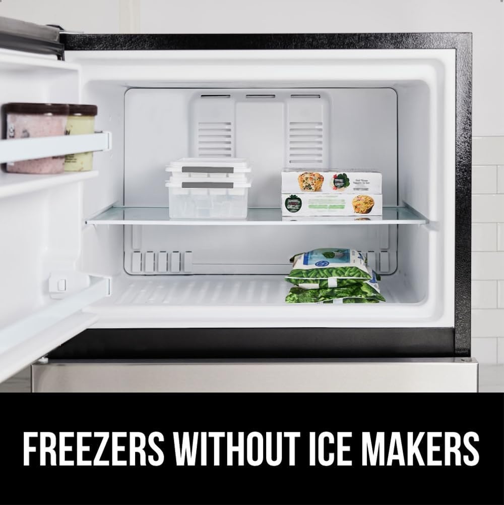 image:imageGORILLA GRIP BPAFree Easy Release Ice Cube Tray for Freezer Make Lots of Ice 56 Cubes Total Kit Includes 2 Stackable Leakproof Trays with Lid and Soft Handle Grips Scooper Bin For Coffee BlackGray