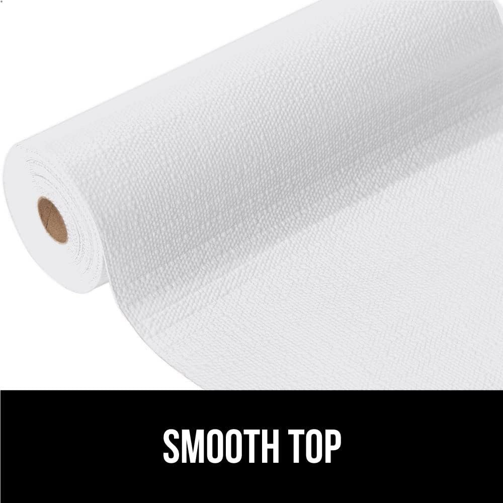 image:imageGORILLA GRIP DripGuard Shelf Liner NonAdhesive Drawer and Kitchen Cabinet Protector Strong Grip Slip Resistant Underside Smooth Surface Liners for Cabinets Bathrooms Closets 12x240 Inch MarbleWhite