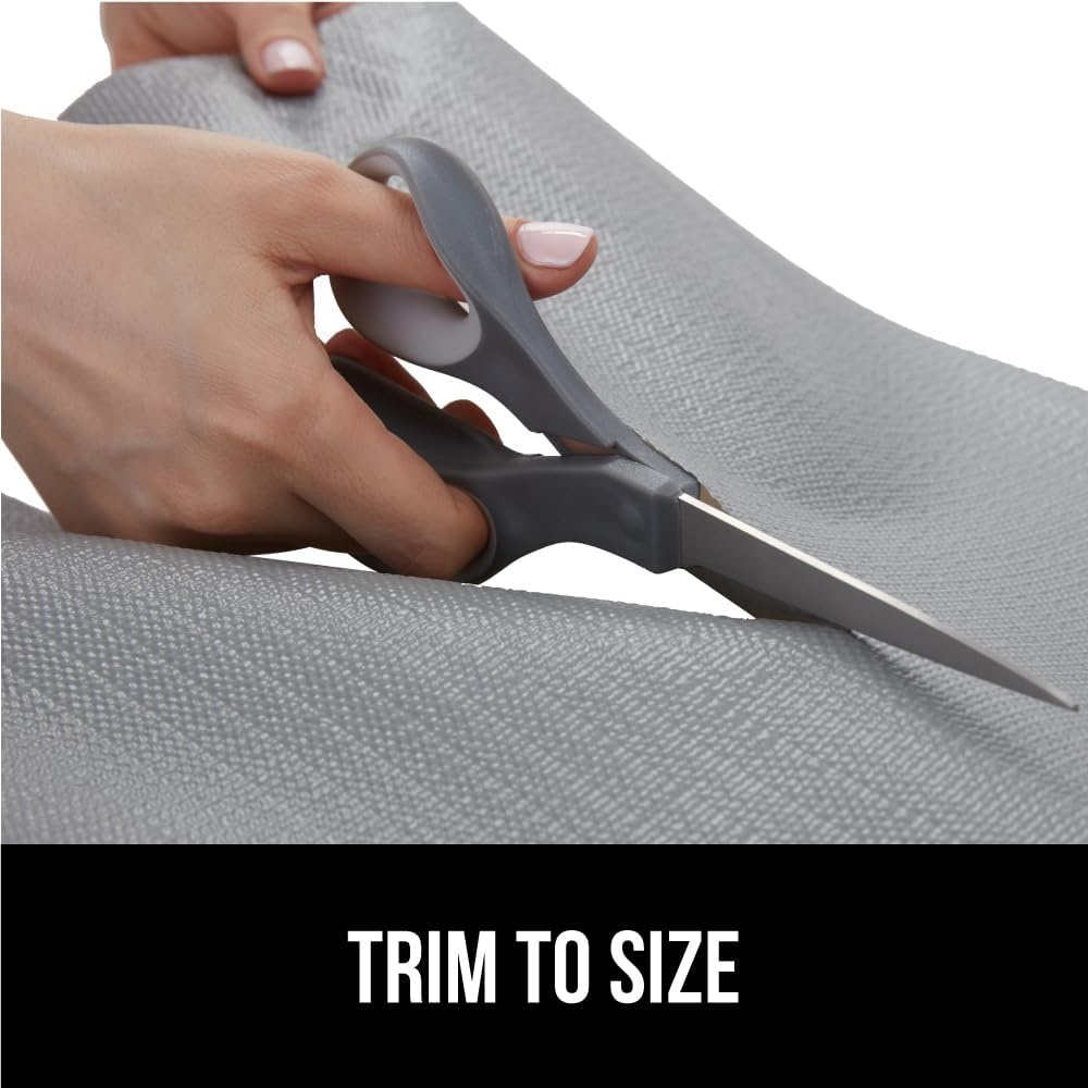 image:imageGORILLA GRIP DripGuard Shelf Liner NonAdhesive Drawer and Kitchen Cabinet Protector Strong Grip Slip Resistant Underside Smooth Surface Liners for Cabinets Bathrooms Closets 12x240 Inch MarbleGray