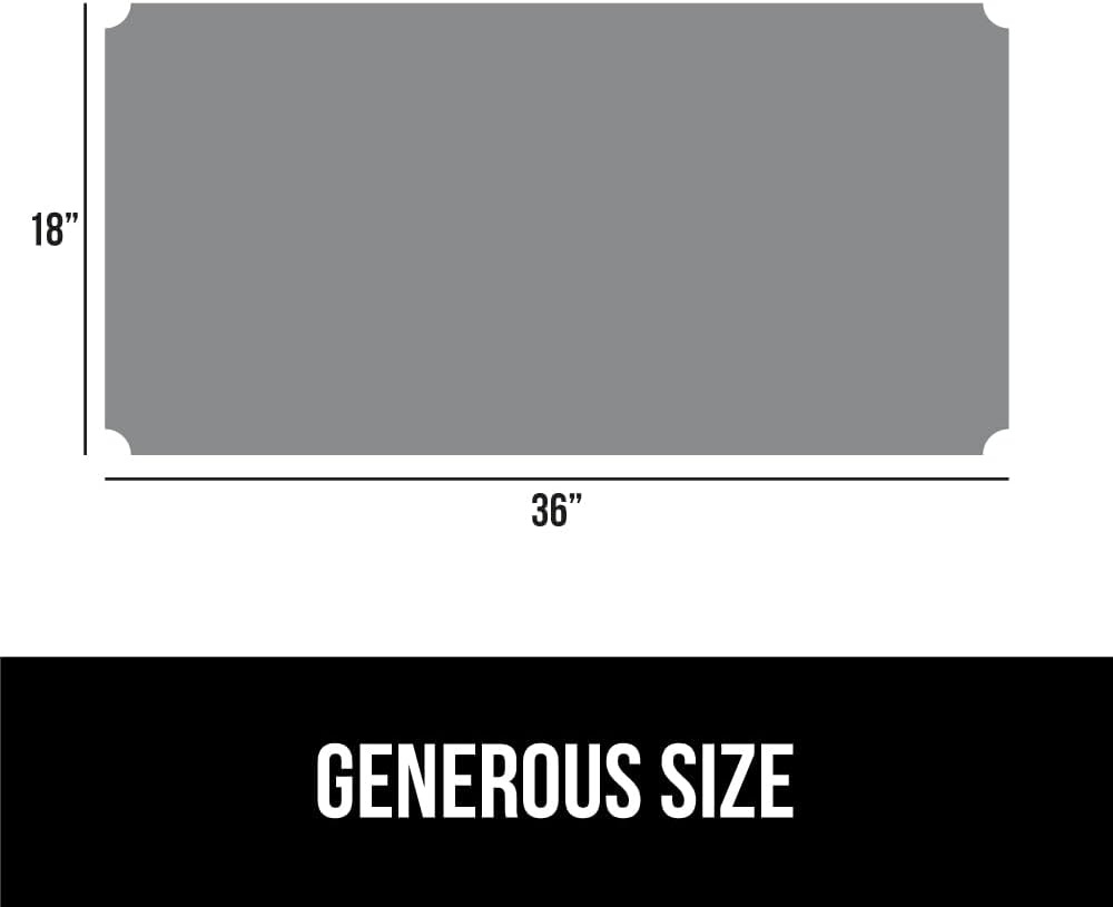image:imageGORILLA GRIP ShelfGuard Wire Shelf Liner Compatible with Amazon Basics Shelving Unit Set of 4 Waterproof Liners for Organizing Metal Rack Shelves Kitchen Cabinets Cupboard Pantry 14x36 ClearCharcoal