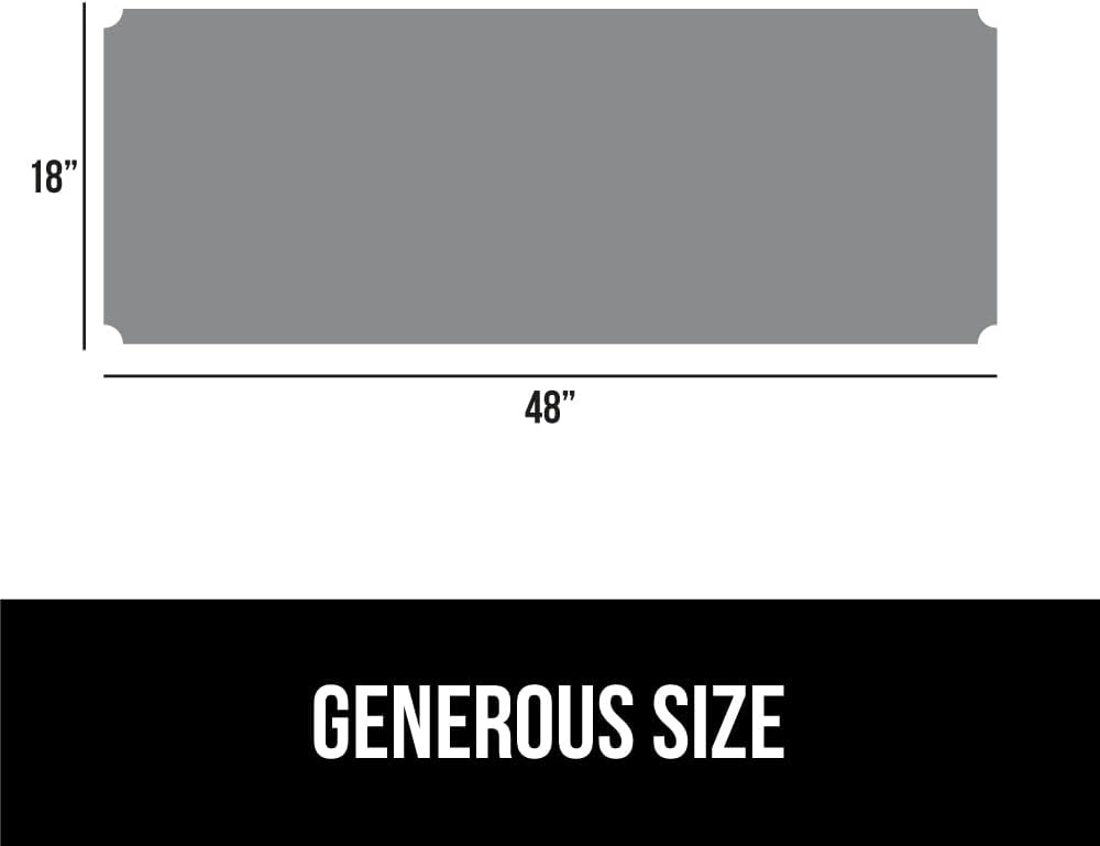 image:imageGORILLA GRIP ShelfGuard Wire Shelf Liner Compatible with Amazon Basics Shelving Unit Set of 4 Waterproof Liners for Organizing Metal Rack Shelves Kitchen Cabinets Cupboard Pantry 14x36 ClearCharcoal