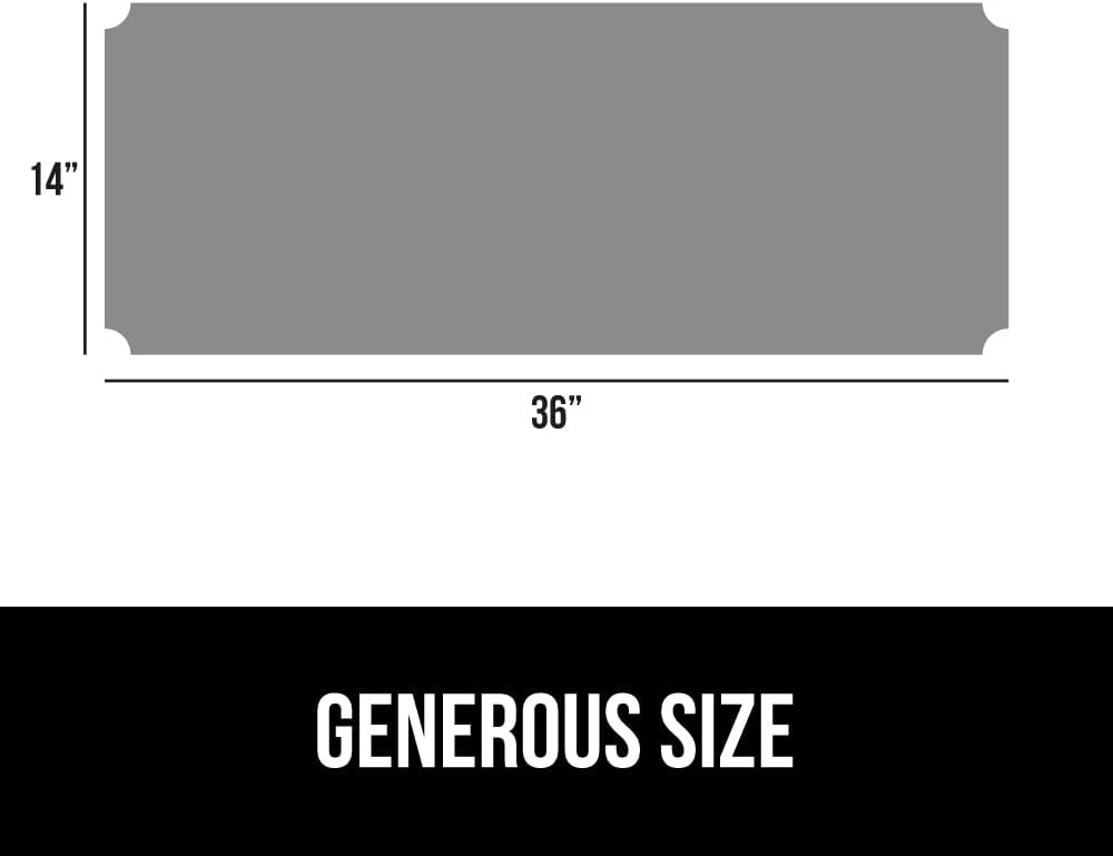 image:imageGORILLA GRIP ShelfGuard Wire Shelf Liner Compatible with Amazon Basics Shelving Unit Set of 4 Waterproof Liners for Organizing Metal Rack Shelves Kitchen Cabinets Cupboard Pantry 14x36 ClearCharcoal