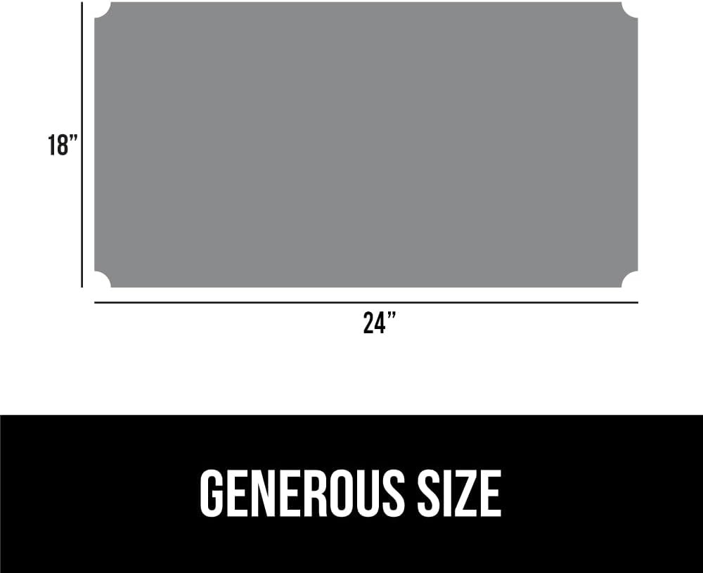 image:imageGORILLA GRIP ShelfGuard Wire Shelf Liner Compatible with Amazon Basics Shelving Unit Set of 4 Waterproof Liners for Organizing Metal Rack Shelves Kitchen Cabinets Cupboard Pantry 14x36 ClearCharcoal