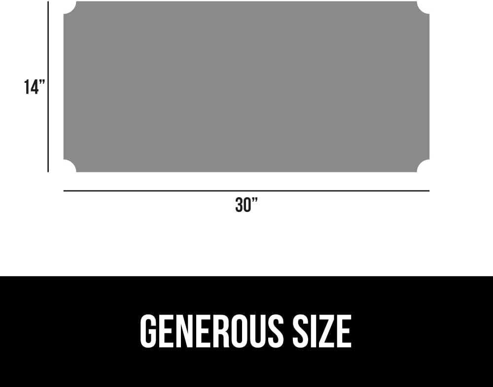 image:imageGORILLA GRIP ShelfGuard Wire Shelf Liner Compatible with Amazon Basics Shelving Unit Set of 4 Waterproof Liners for Organizing Metal Rack Shelves Kitchen Cabinets Cupboard Pantry 14x36 ClearCharcoal