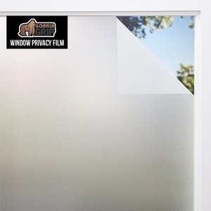 image:imageGorilla Guard Window Privacy Film Removable Two Way Sun Blocking Reusable No Residue Stickers Strong Static Clings to Glass Windows Decorative Bathroom Door Coverings 175 x 787 Inch FrostedFrosted