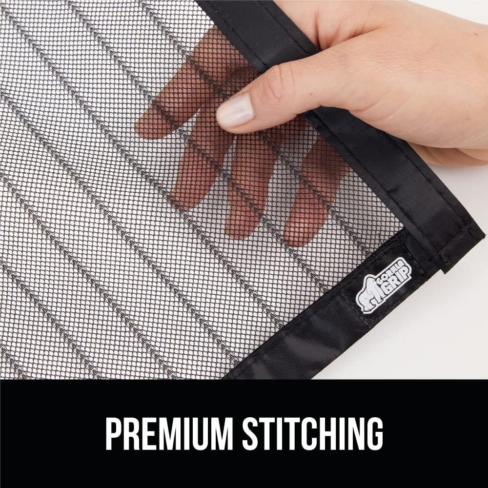 image:imageGORILLA GRIP Magnetic Screen Door Hands Free Mesh Curtain Keeps Bugs and Mosquitos Out Automatic Magnet Closure Heavy Duty Patio Sliding Dog Doors Cover Window Screens Protector Black 39x8339 x 83