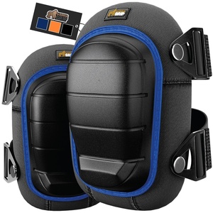 image:imageGORILLA GRIP Knee Pads for Work All Day Comfort Gel Cushion and Soft Foam for Men Slip Resistant Heavy Duty Hard Cap Adjustable Straps for Flooring Construction and Gardening BlackRoyal Blue